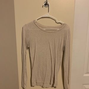 Tan Long sleeve tee
